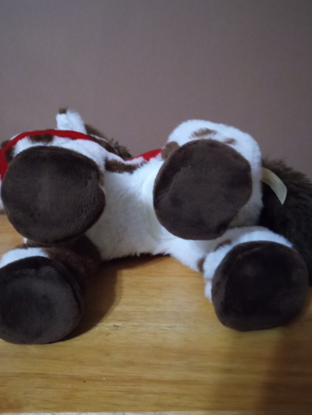 Dan Dee Jingle Bell Spotted Plush Horse. - Picture 5 of 6